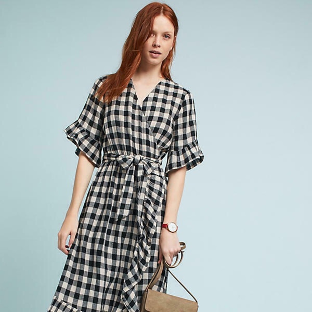 Anthropologie, Isabella Sinclair Wrap Dress